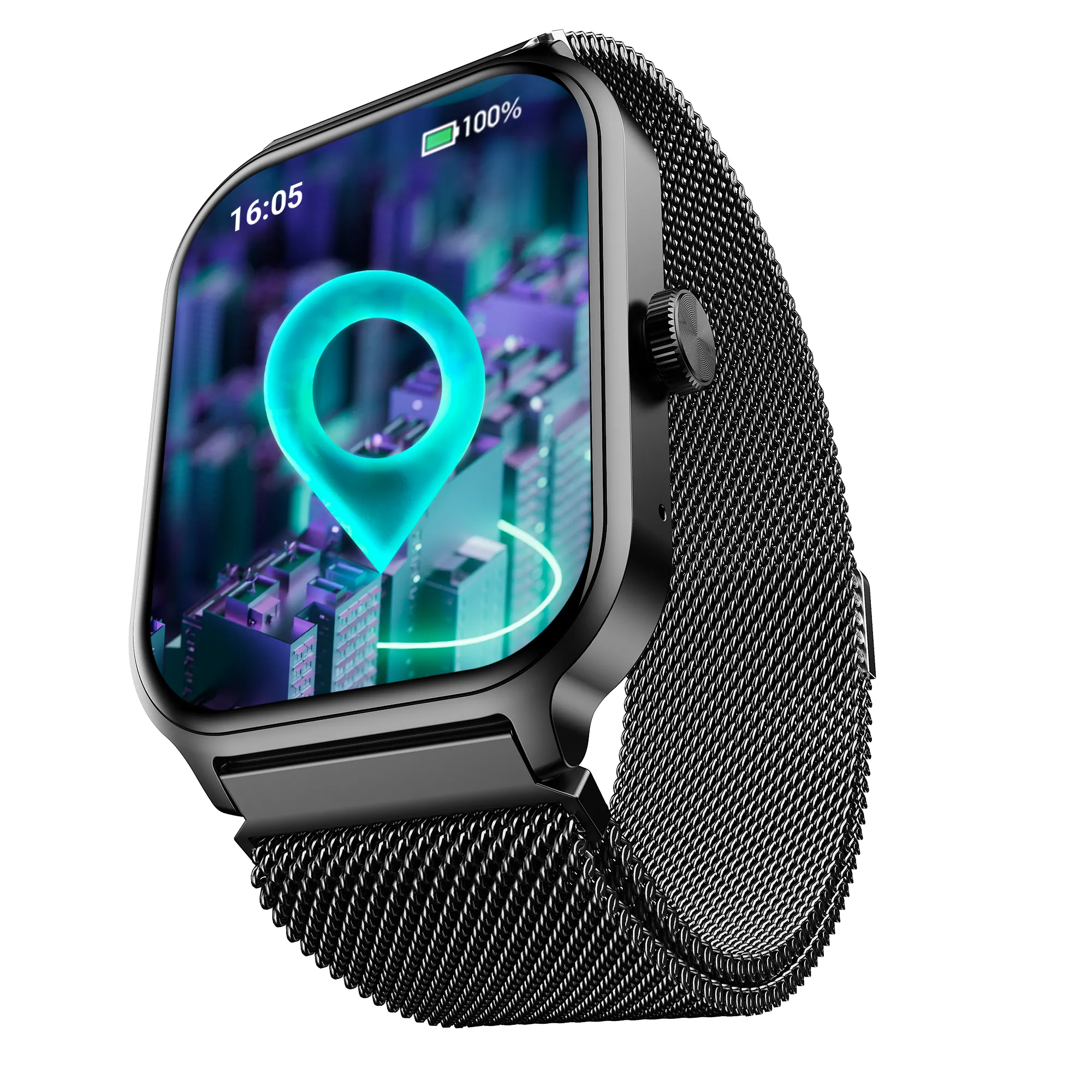 boAt Storm Call 3 Plus | Smartwatch with 1.96" HD Display, BT Calling, 700  Activity Modes, SOS feature, Functional Crown
