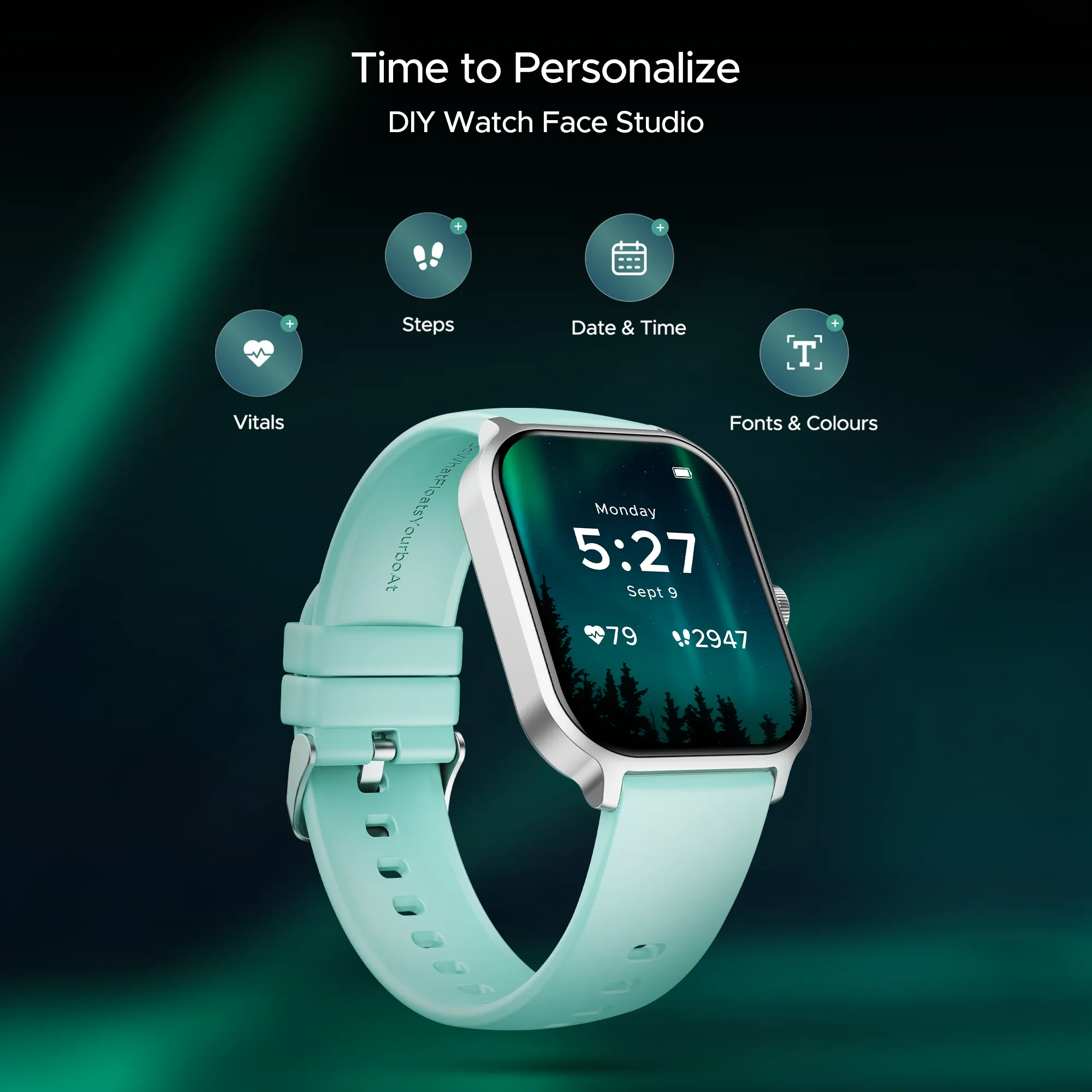 boAt Storm Call 3 Plus | Smartwatch with 1.96" HD Display, BT Calling, 700  Activity Modes, SOS feature, Functional Crown