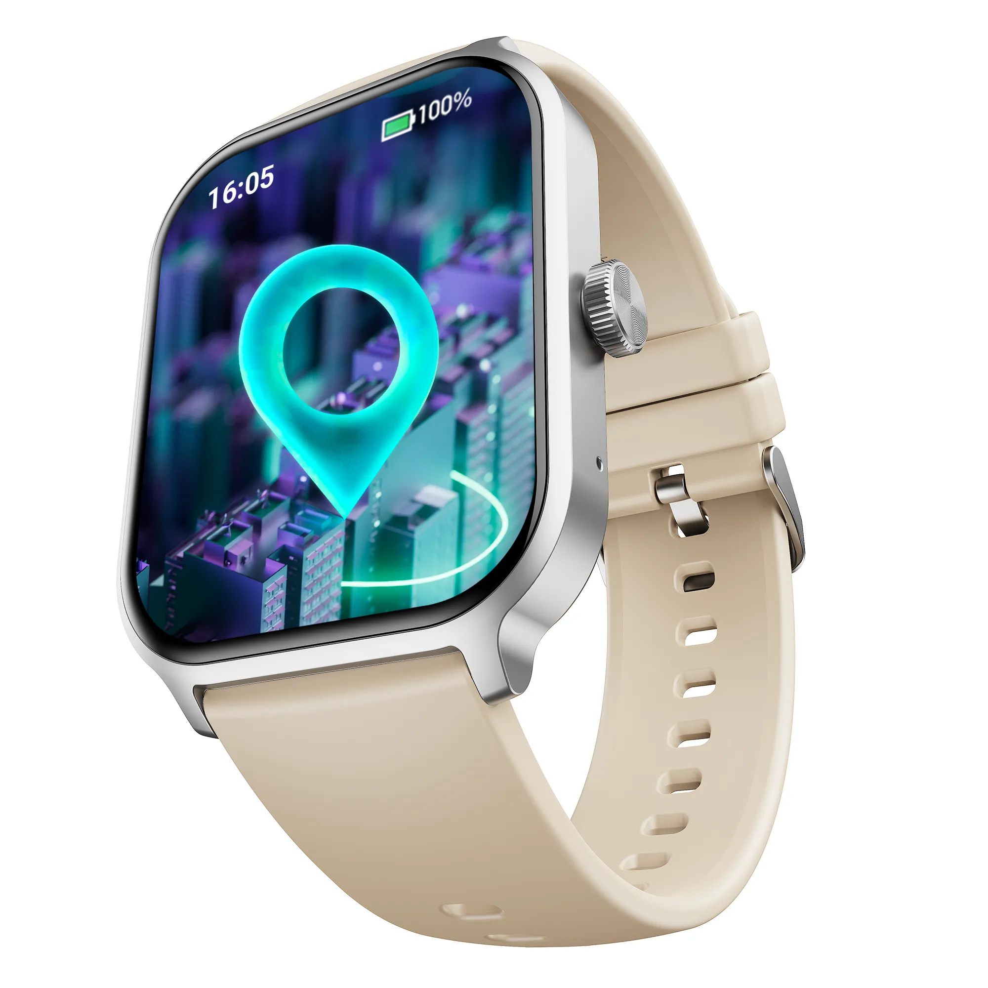 boAt Storm Call 3 Plus | Smartwatch with 1.96" HD Display, BT Calling, 700  Activity Modes, SOS feature, Functional Crown