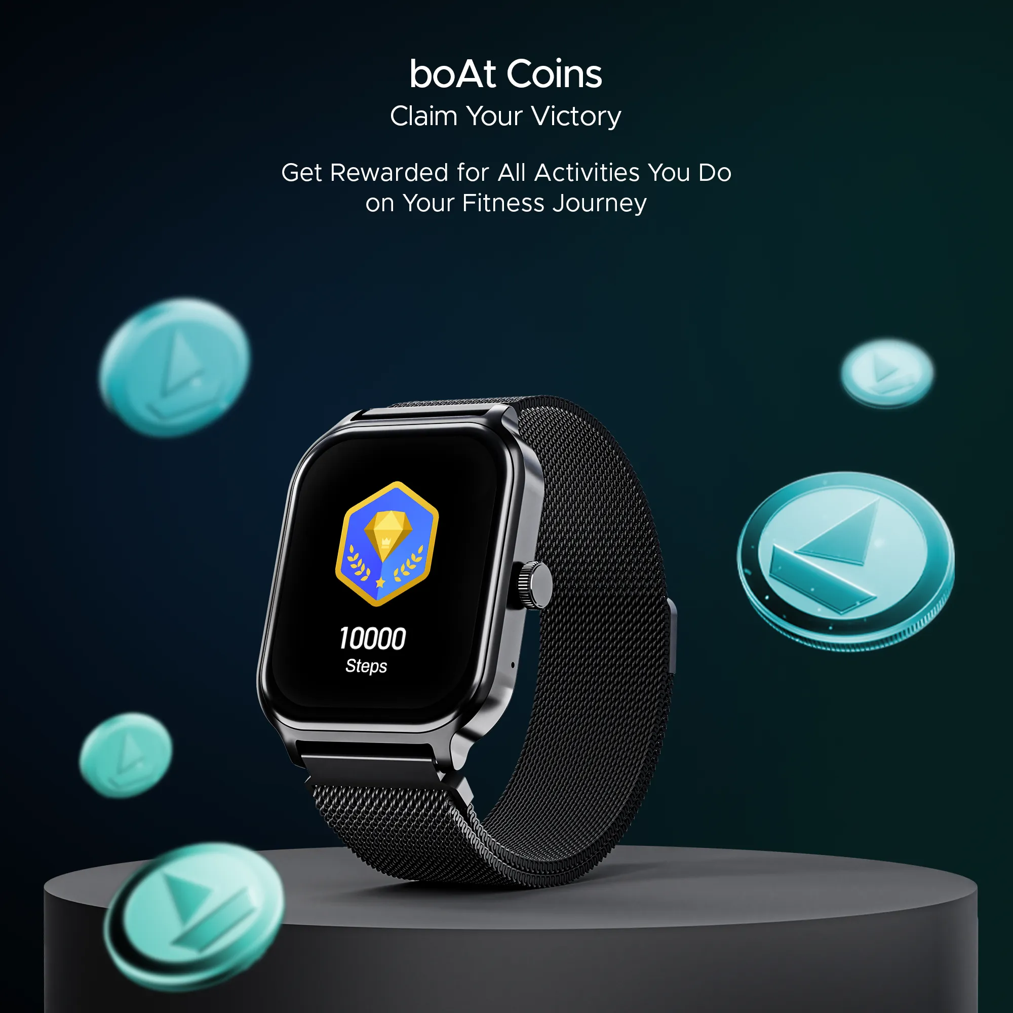 boAt Storm Call 3 Plus | Smartwatch with 1.96" HD Display, BT Calling, 700  Activity Modes, SOS feature, Functional Crown