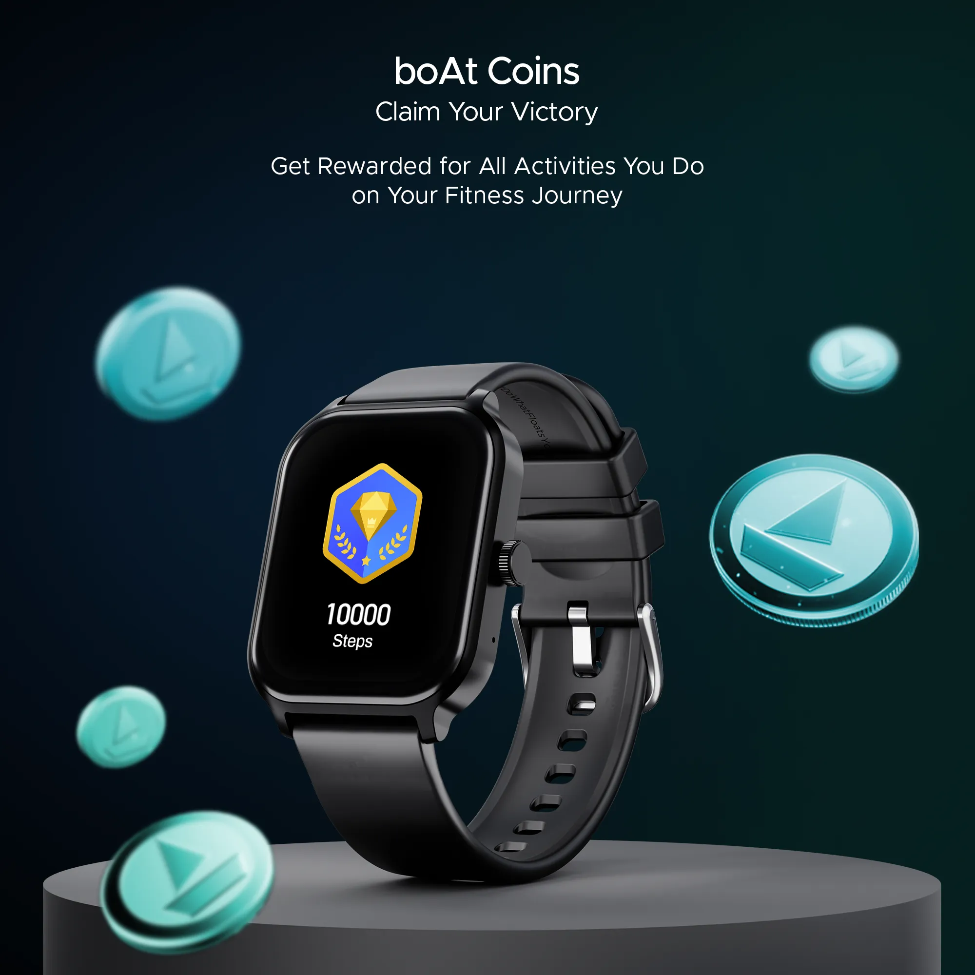 boAt Storm Call 3 Plus | Smartwatch with 1.96" HD Display, BT Calling, 700  Activity Modes, SOS feature, Functional Crown