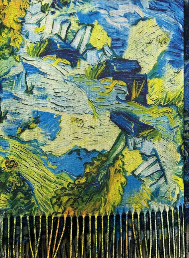 Fine Art Reversible Scarf/Wrap #4