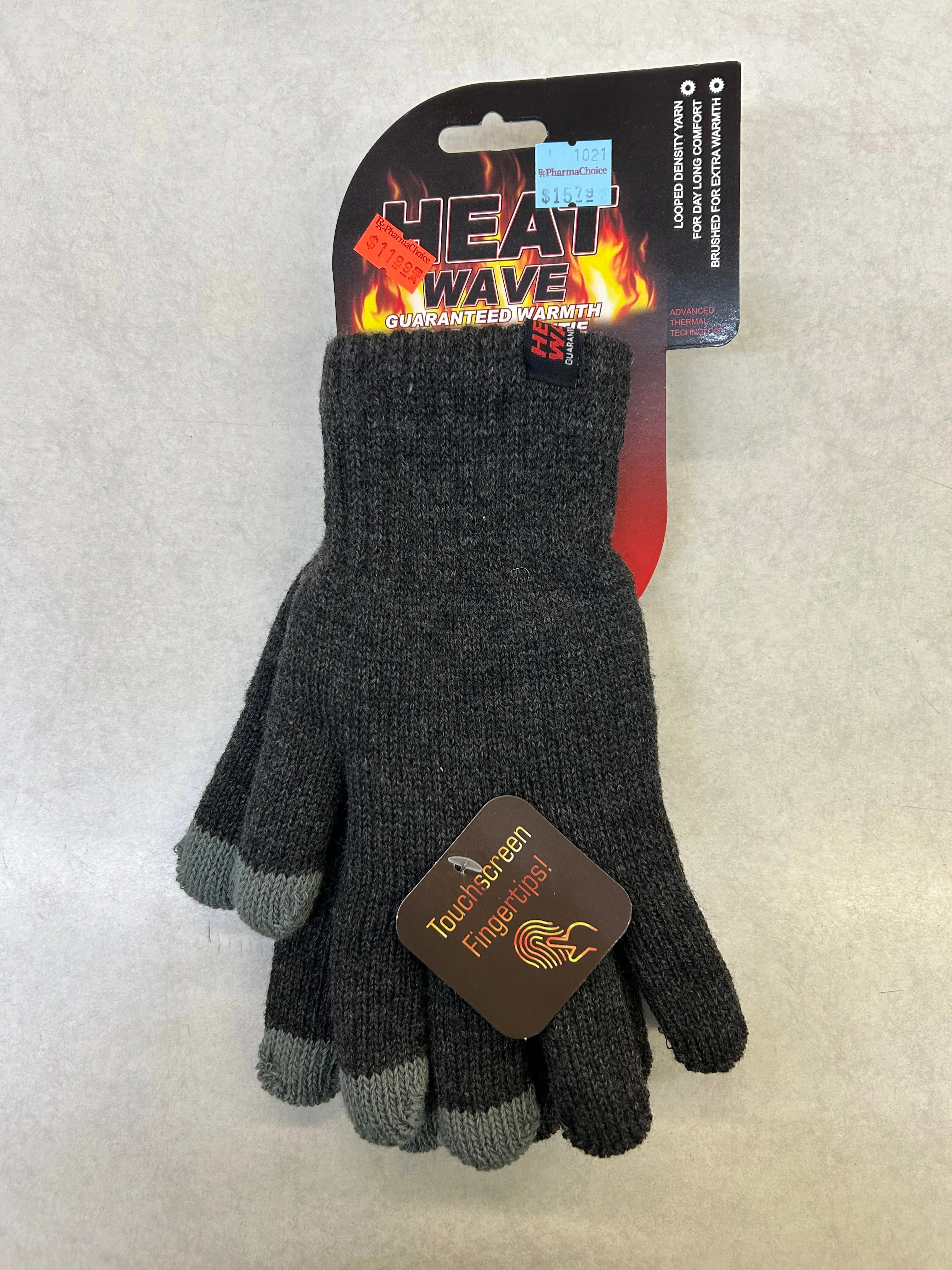 Heat Wave Gloves with Touchscreen Fingertips