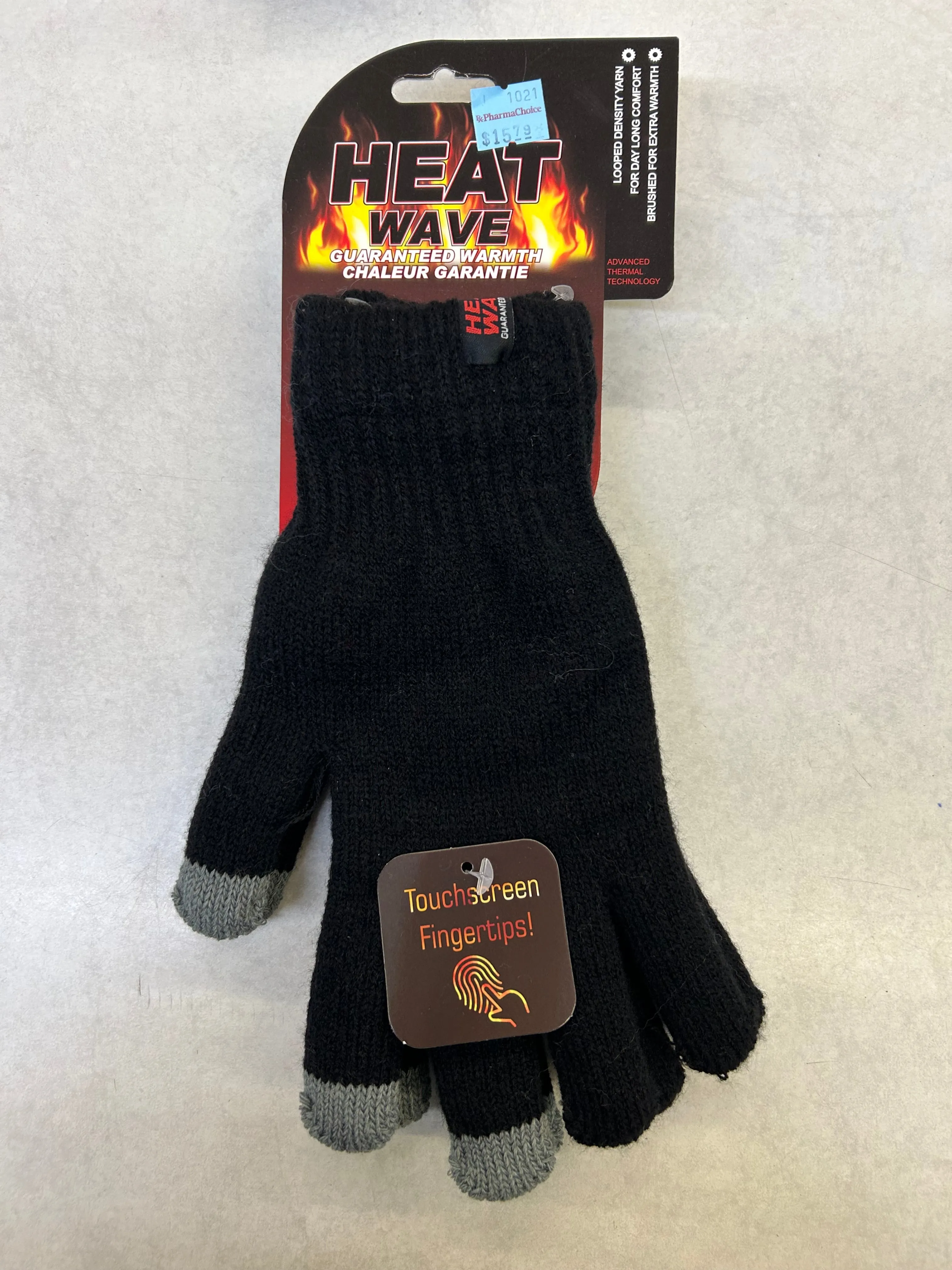 Heat Wave Gloves with Touchscreen Fingertips