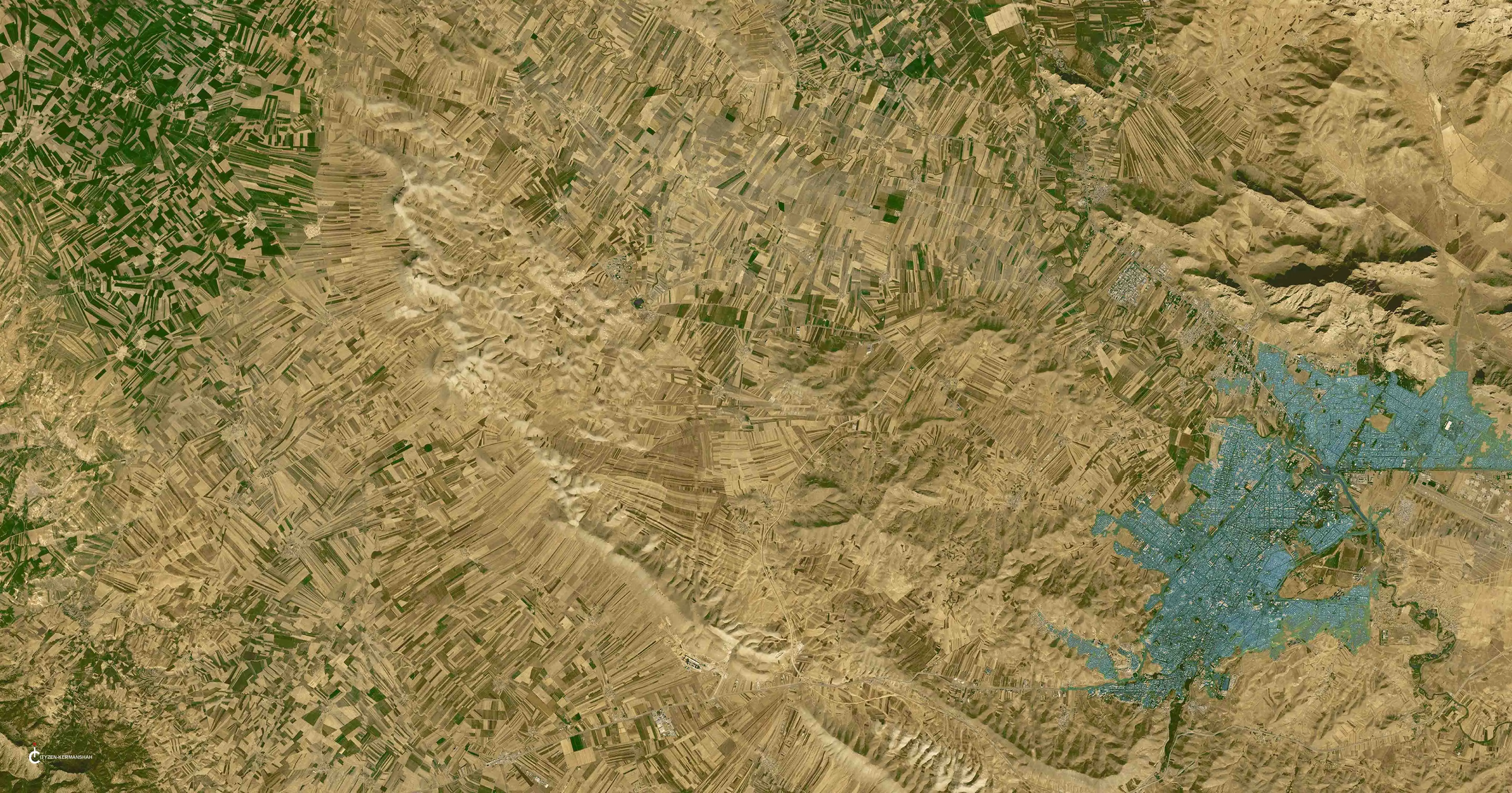 Kermanshah Rectangular Scarf