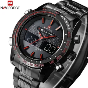 NAVIFORCE Luxury brand Full Steel Men Watch