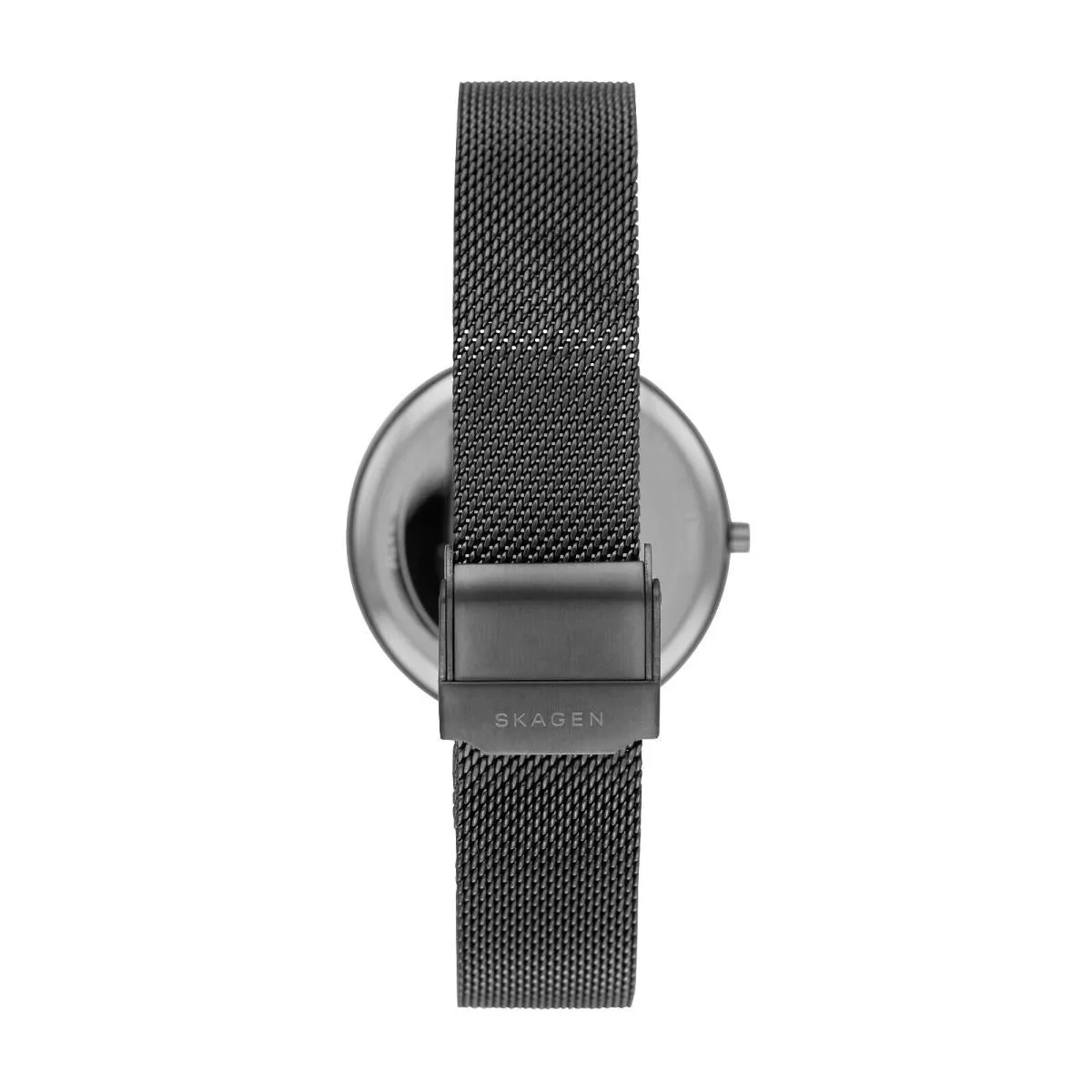 Skagen SKW2829 Gunmetal Dial and Band Steel Mesh Women`s Watch 36 MM