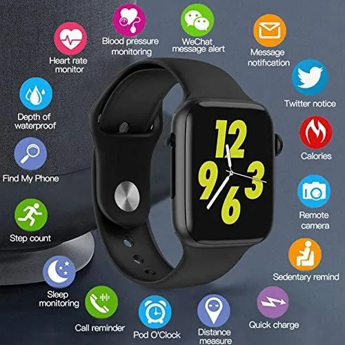 T500 Plus Smart Watch - Pink