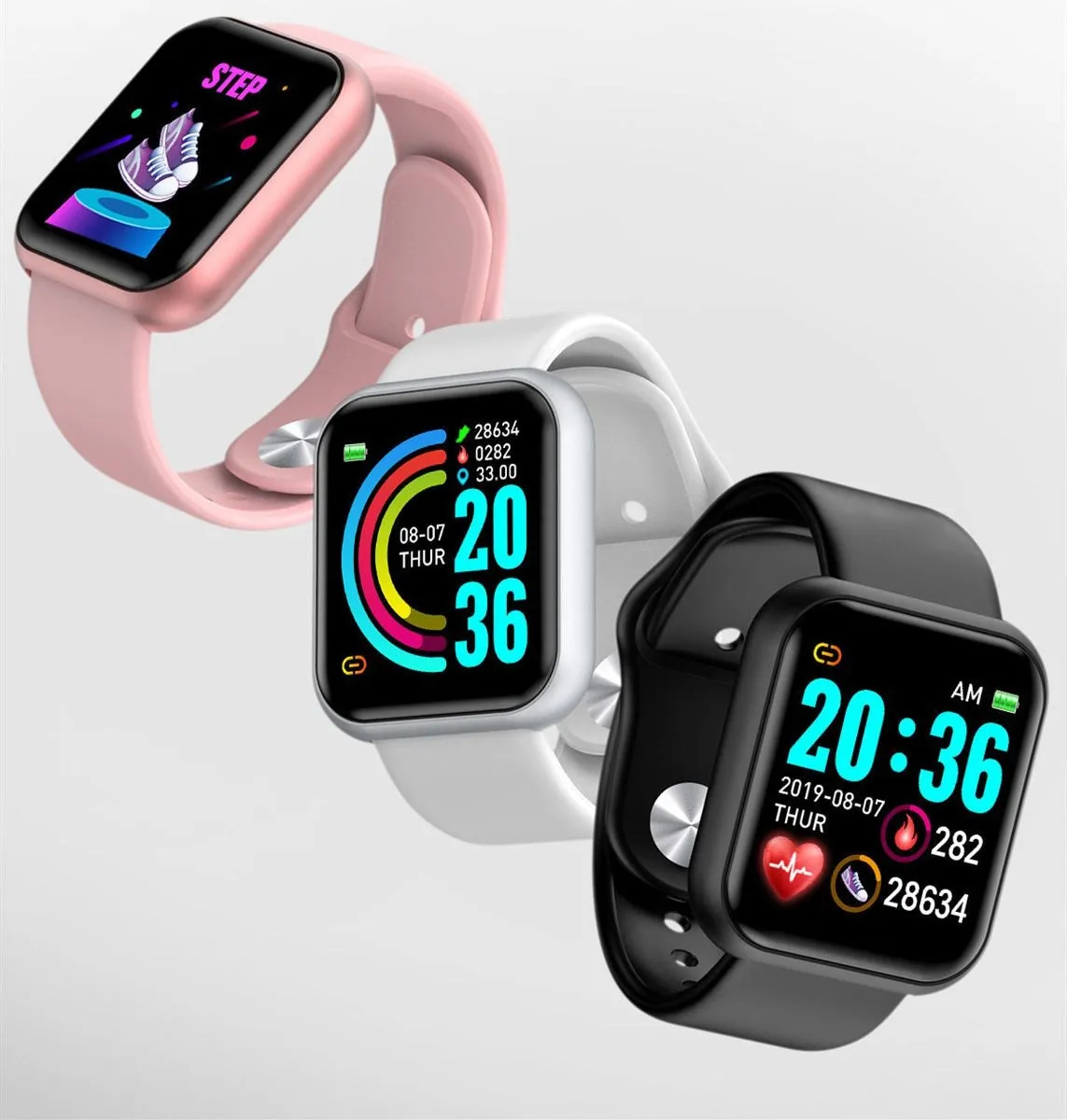 T500 Plus Smart Watch - White